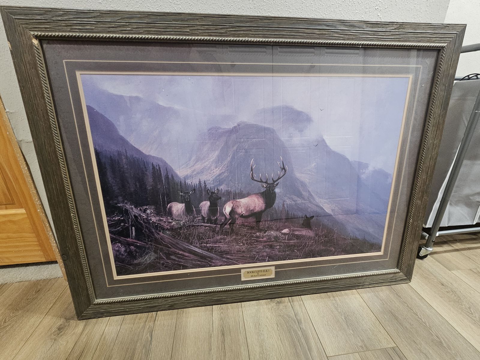 Bookcliffs Elk painting