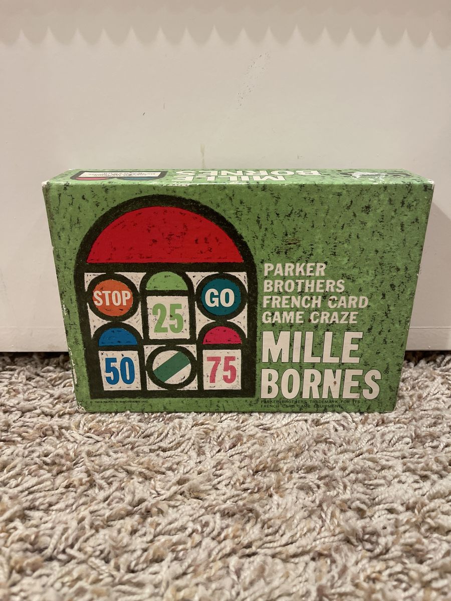 Mille Bornes French Card Game