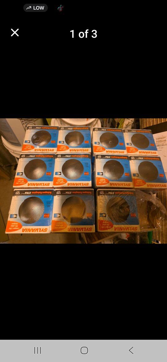 Sylvania PAR 38 Halogen bulbs