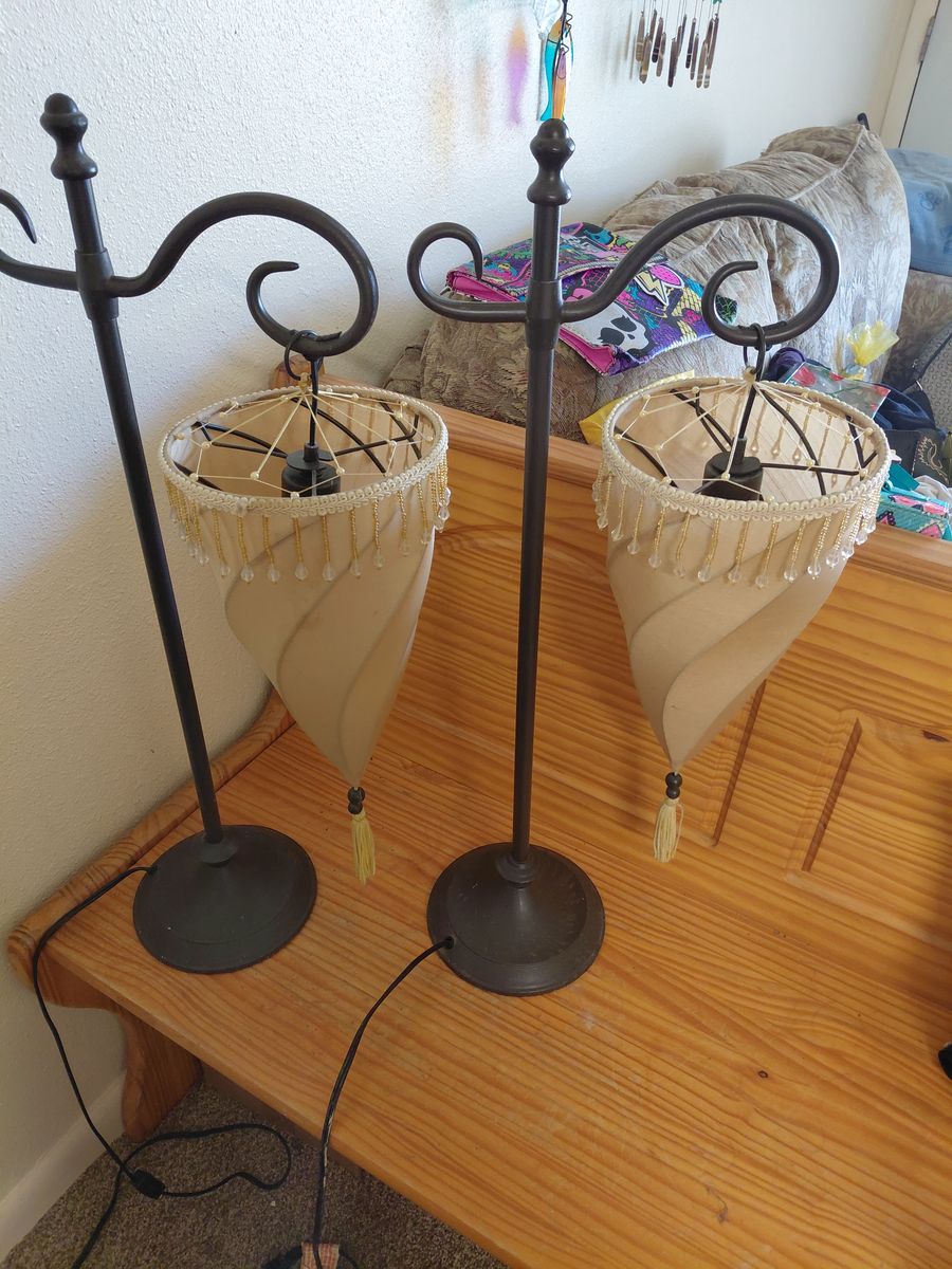 Vintage table lamps