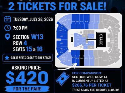 2 Post Malone Tickets Utah