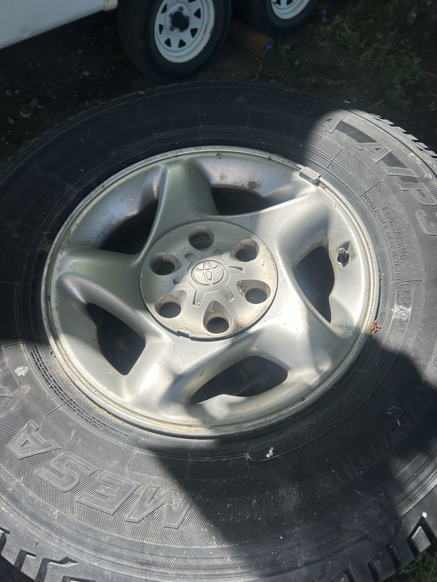 16” Toyota Rims
