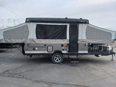2017 Pop Up Camper with Four Wheeler Trailer