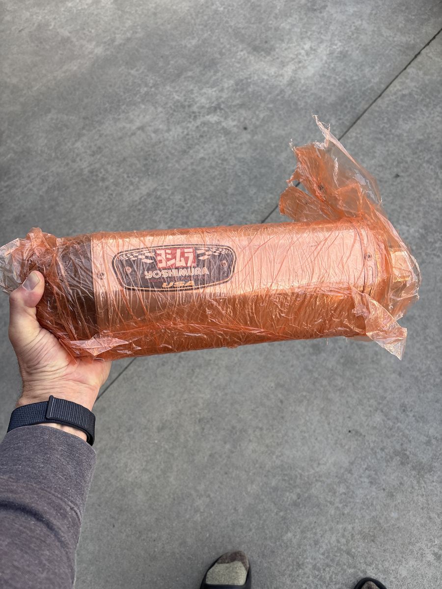 Yoshimura SlIp On Muffler Cap