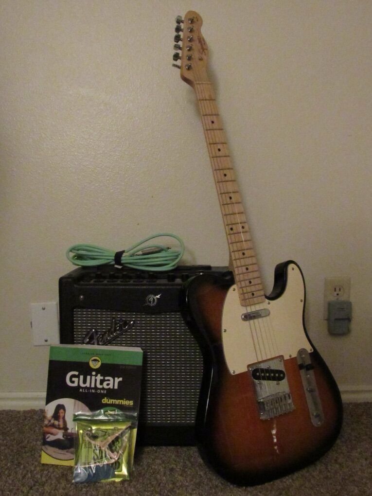 Fender Telecaster Guitar + Amp & Accessories