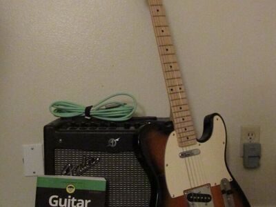 Fender Telecaster Guitar + Amp & Accessories