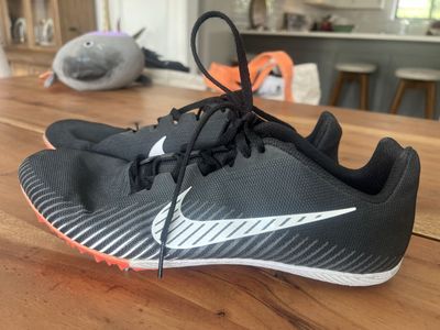 Size 10 Mens Nike track shoes