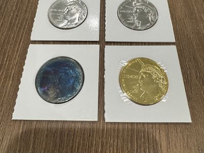 4x 1776-2026 Semiquincentennial "In God We Trust" Uncirculated Collectible Coins!