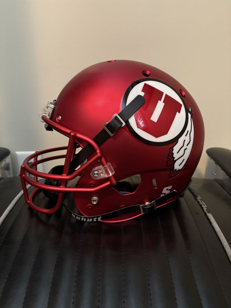 Utah Utes football helmet FS replica Schutt