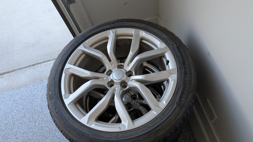 23 ranger rover sport 22" wheels 
