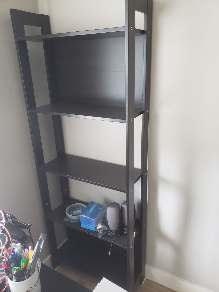 Modern Wooden Bookshelf / Bookcase - Multiple Shelves
