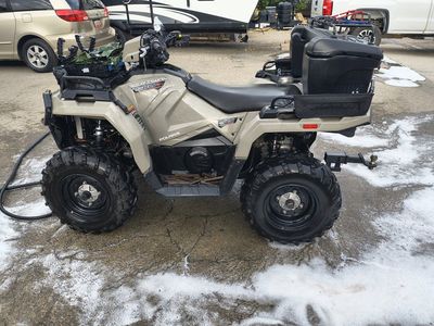 2022 Polaris Sportsman 570 ATV - Only 818 Miles, Excellent Condition with Cargo Box
