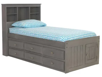 Captain's Bed with 12 Drawers