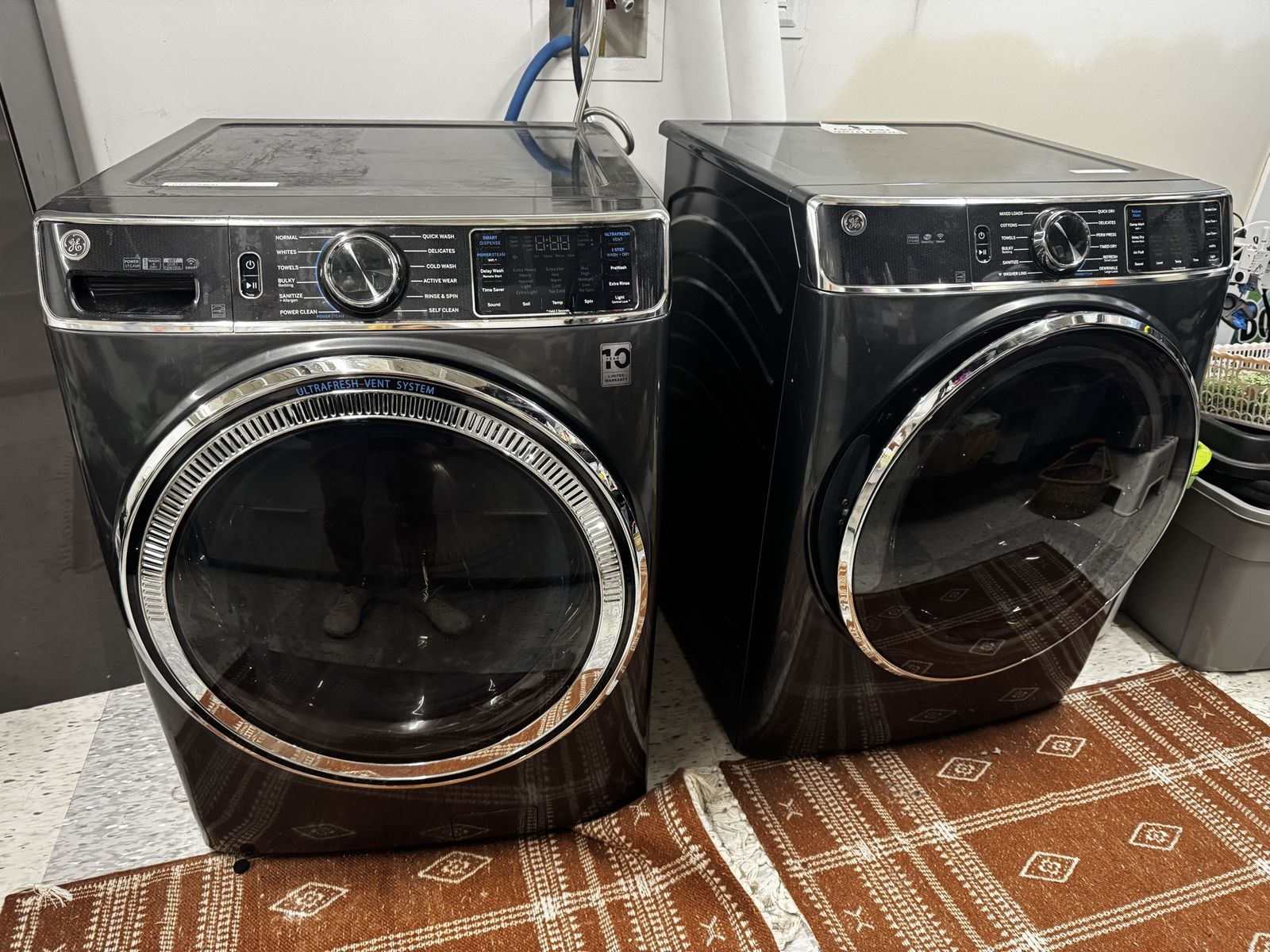 GE washer drier combo.  Drier works great, washer needs repair.