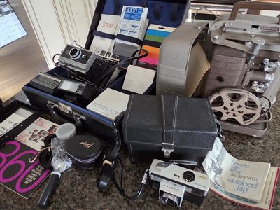 Vintage Cameras and Projector