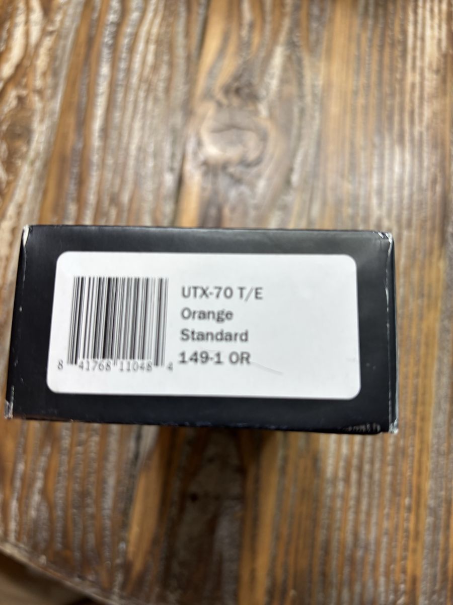 LNIB Microtech UTX-70 T/E Orange standard 149-1 OR