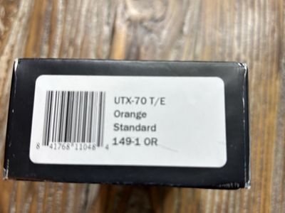 LNIB Microtech UTX-70 T/E Orange standard 149-1 OR