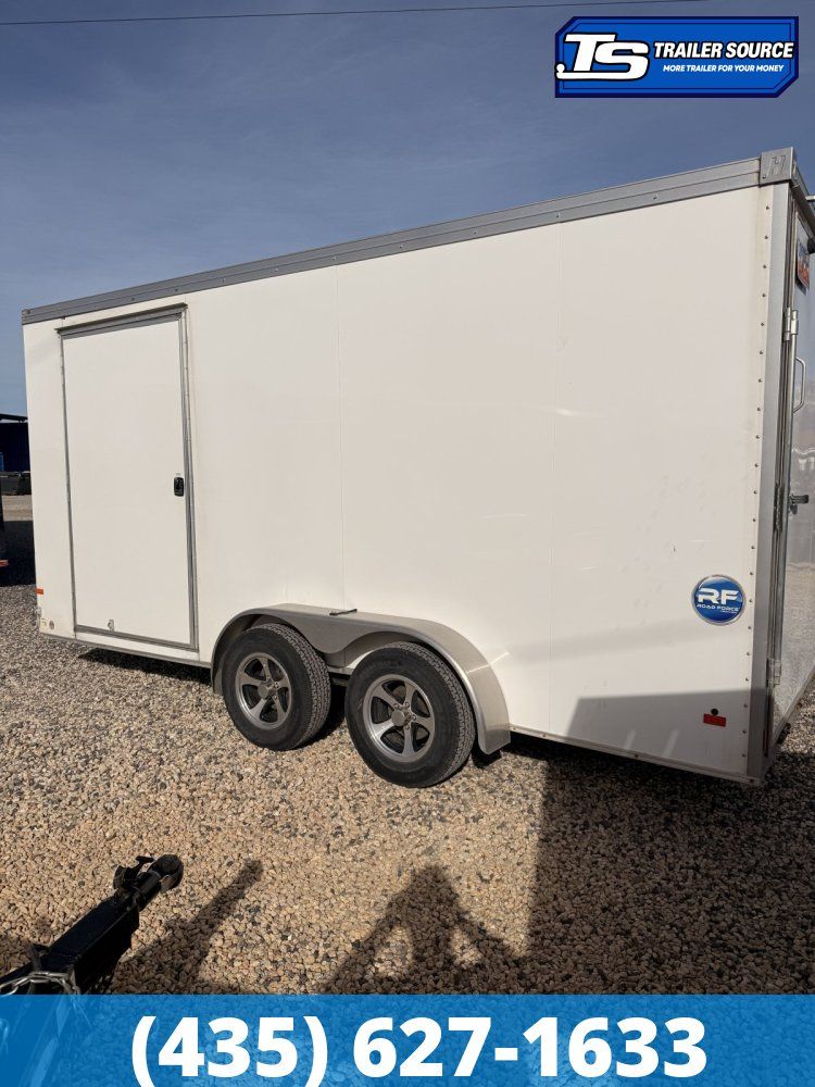7x16 Wells Cargo Road Force Enclosed Cargo Trailer - 7K GVWR -