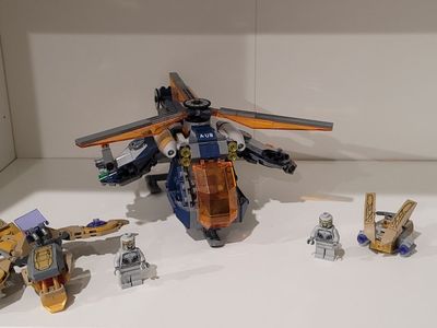 Lego Avengers Helicopter