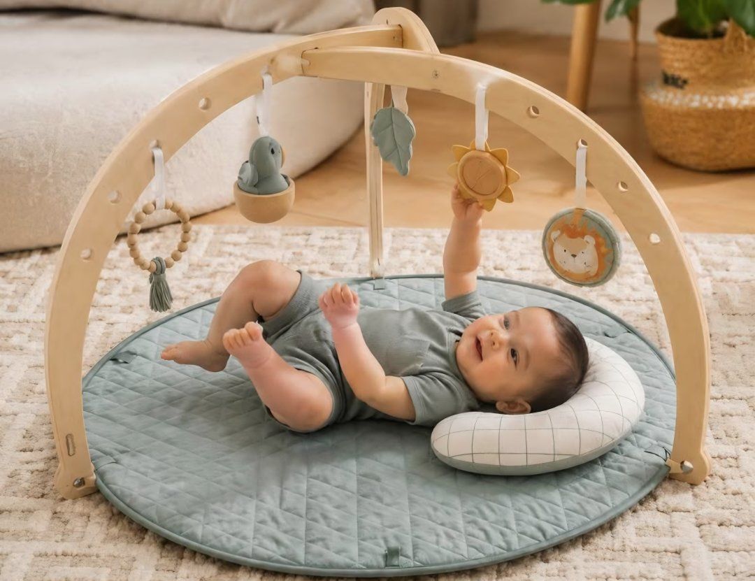 Fisher-Price Wooden Lay & Play Deluxe Activity Gym #23