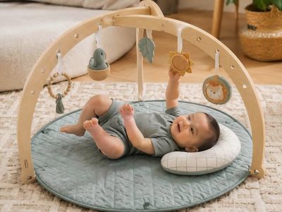 Fisher-Price Wooden Lay & Play Deluxe Activity Gym #23