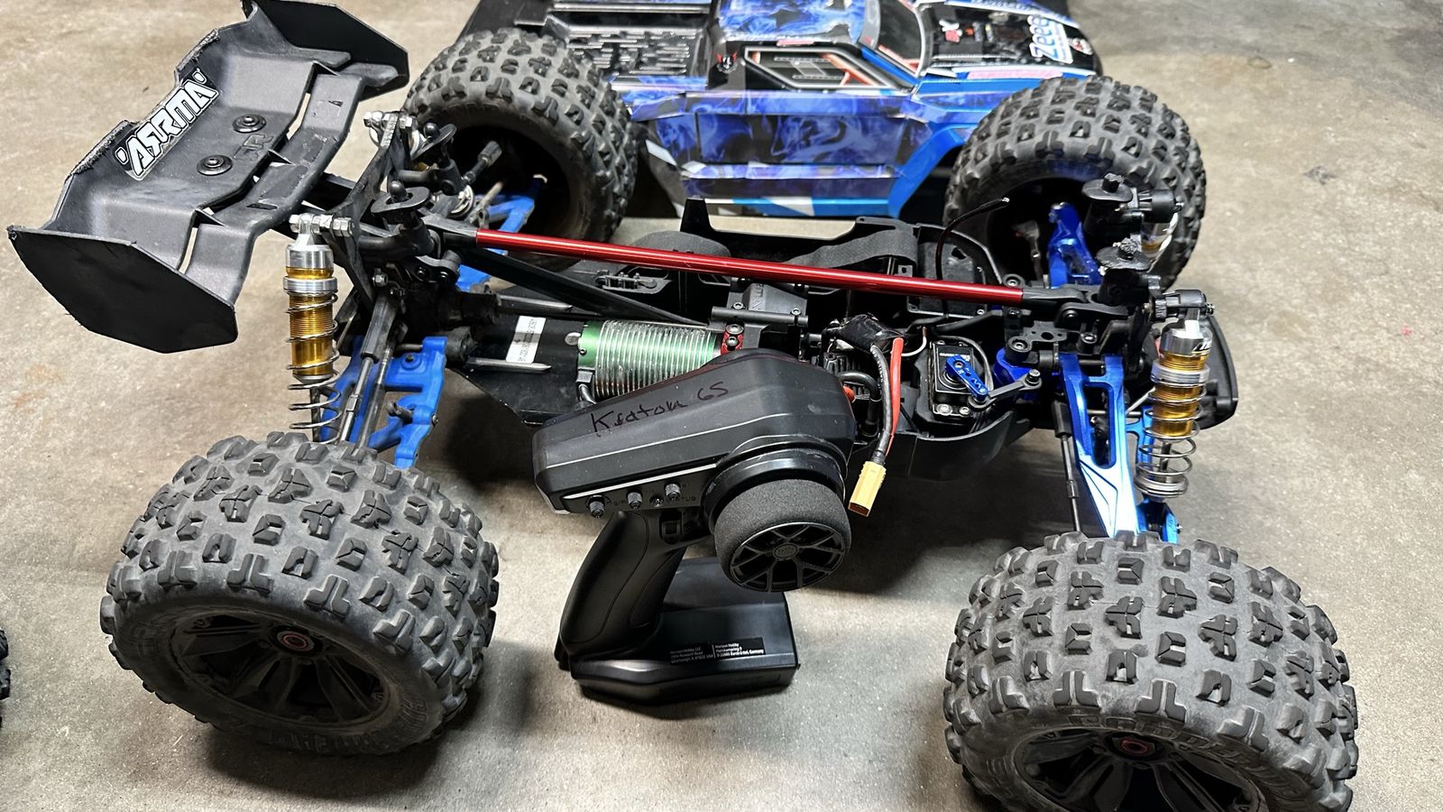 Arrma Kraton 6S 1/8 Scale BLX With Some Upgrades