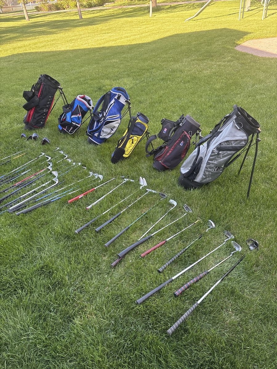 Junior Clubs And Bags Make A Set
