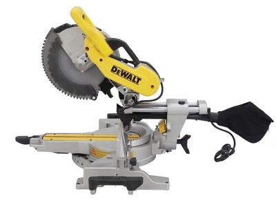 DEWALT Miter Saw, 12 Inch Double Bevel Sliding Compound Miter Saw, Includes Blade Wrench and Clamp, Increased Crosscut Capacity,