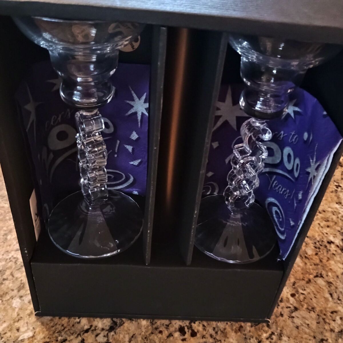 Millennium Crystal candle holders