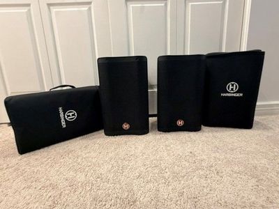 Harbinger M100-BT (SET) PORTABLE PA SPEAKERS