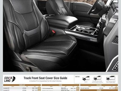 Coverland F-106-BK Custom Fit Car Seat Covers