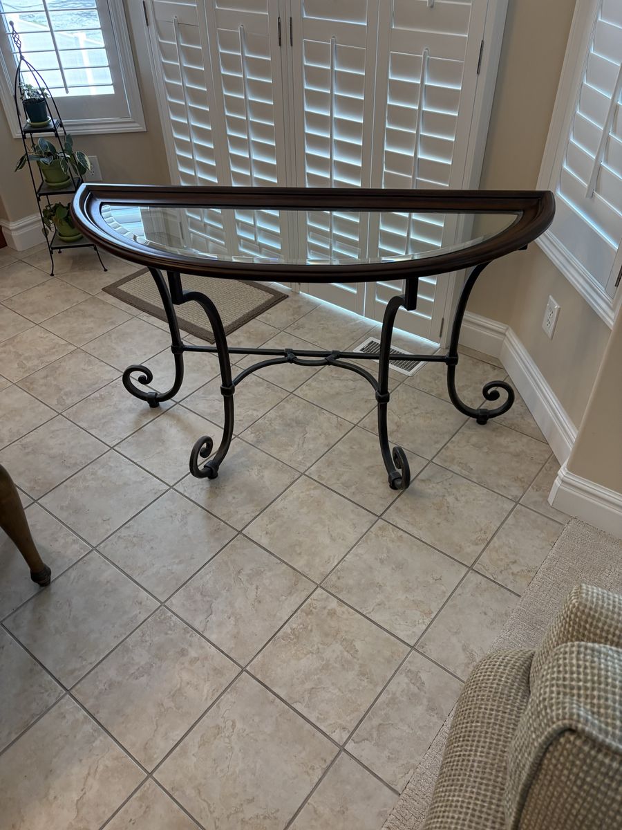 Half Circle Table
