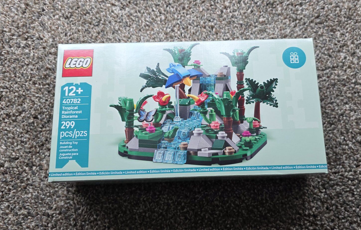 lego tropical rainforest diorama