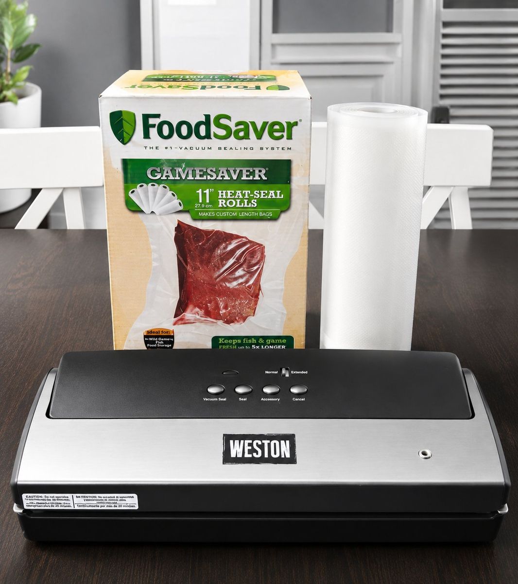 Weston Vacuum Seal - BONUS Sealing Bags & Skinning Knives