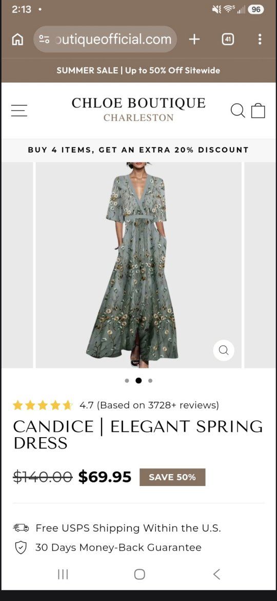 Chloe Boutique Dresses - Never Worn