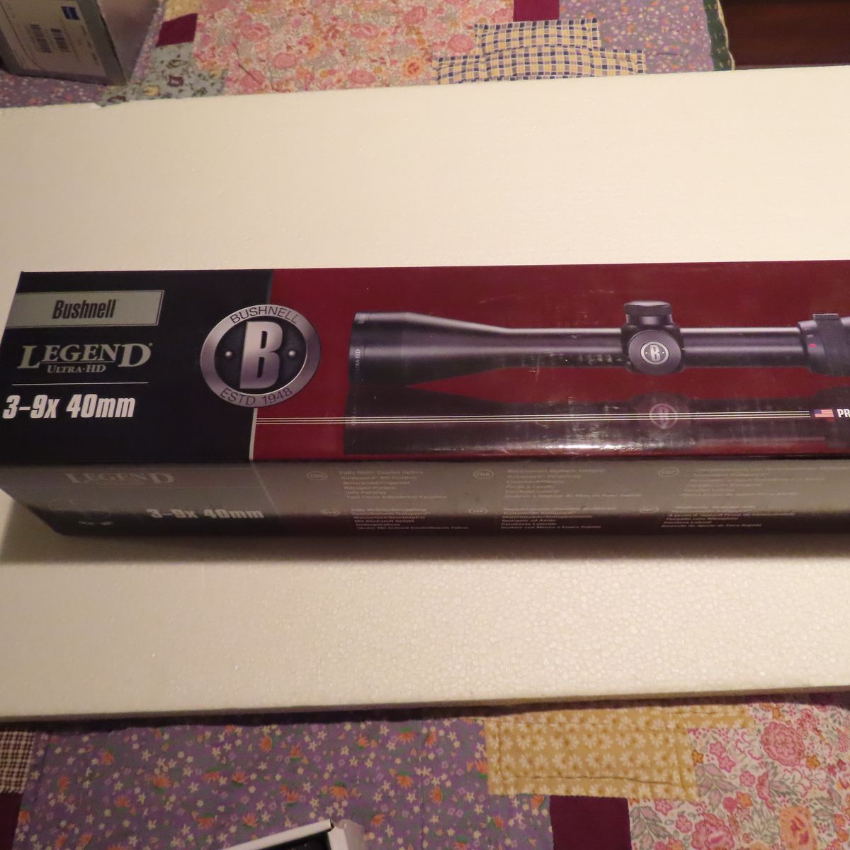 Bushnell Legend Ultra HD 3-9x 40mm Rifle Scope
