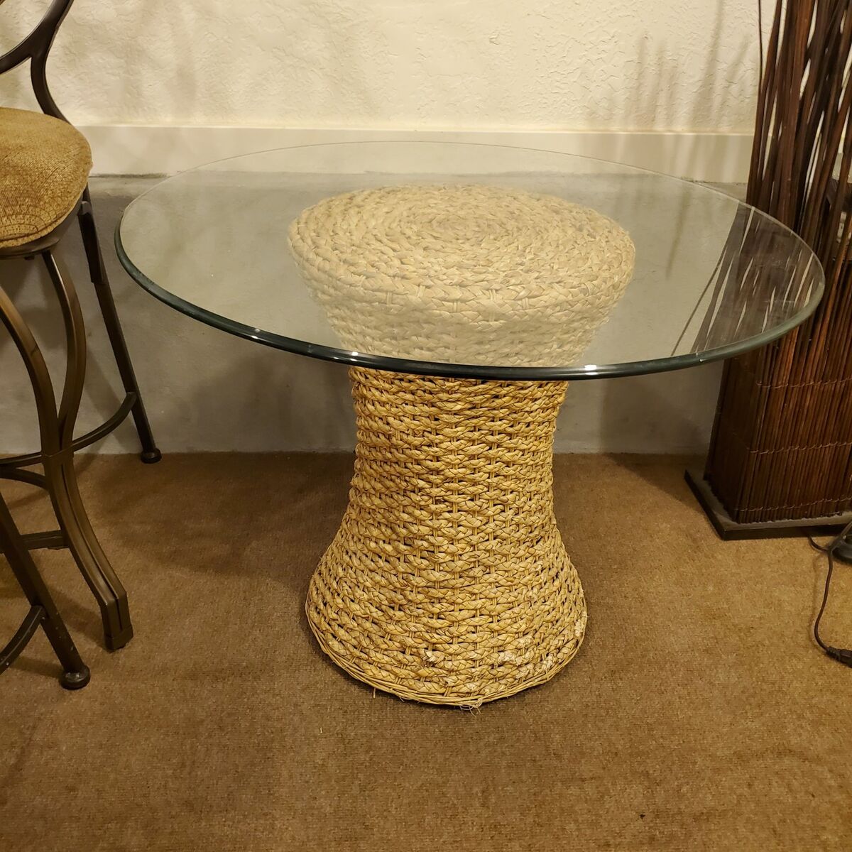 Nice glass side table