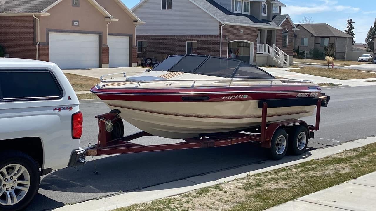 Fish and Ski Boat