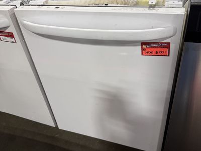 GE White Built-in Dishwasher, Standard Size, Used Appliance