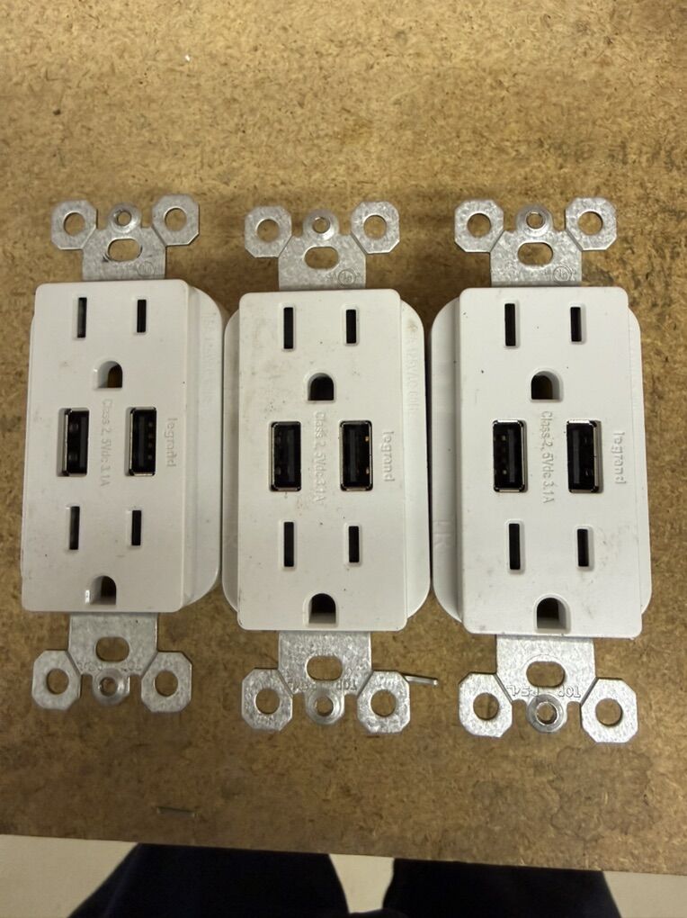 Legrand Radiant USB Receptacles