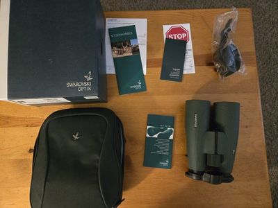 Swarovski Optik SLC 10x52 Binoculars with Original Box and Case, UsedExcellent