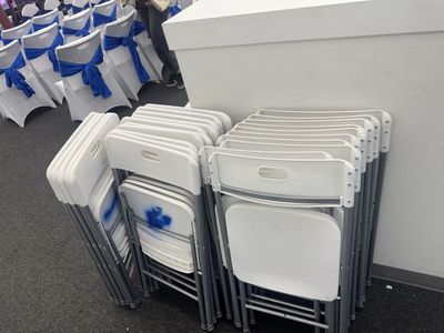 CHAIRS AND TABLES FOR RENT