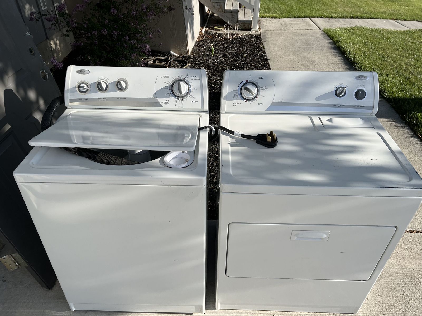 Working Washer and Dryer