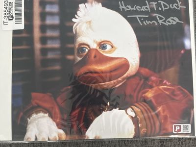 Tim Rose Signed Howard The Duck Photo Autographed Pristine Authentic COA