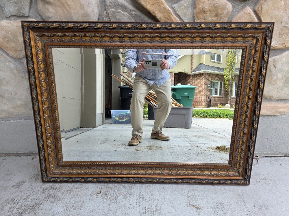 Mirror Beveled Glass 44" x 32.5"
