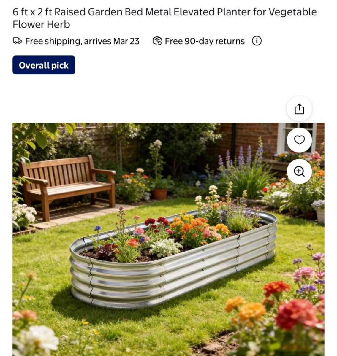 4 Raised Garden Beds - New in Box $40/ea