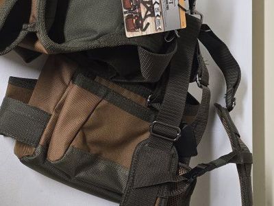 Bucket Boss Airlift 2-Bag Suspension Rig - Brown/Green