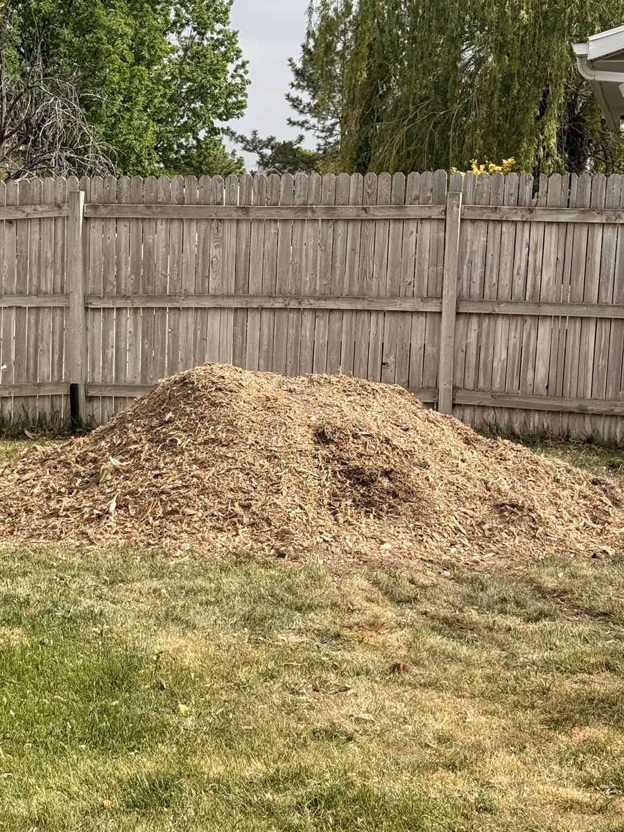 Fresh mulch