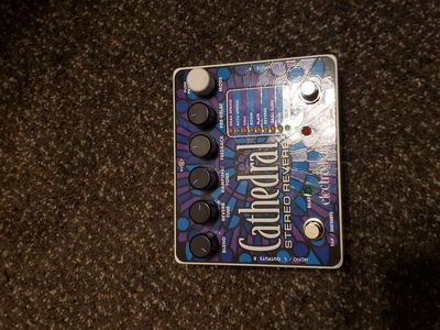 Electro-Harmonix Cathedral Stereo Reverb Guitar Pedal