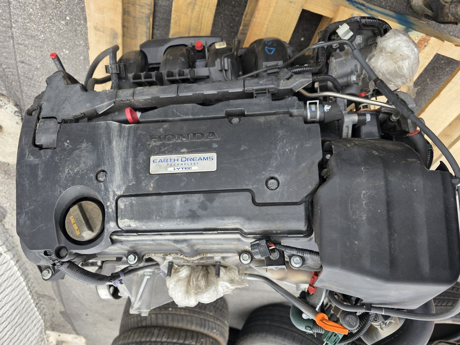 Honda K24 W i VTEC Earth Dream 2.4L engine 79k miles ran great